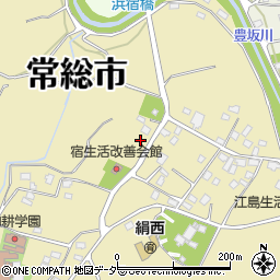 茨城県常総市坂手町1177周辺の地図