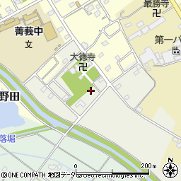 埼玉県白岡市上野田164周辺の地図
