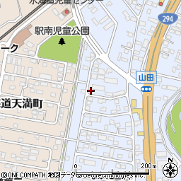 茨城県常総市水海道山田町4666周辺の地図