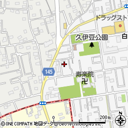 埼玉県白岡市小久喜33-6周辺の地図