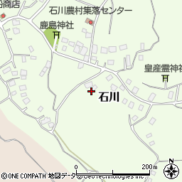 茨城県稲敷郡阿見町石川1046周辺の地図