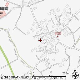 茨城県稲敷郡阿見町若栗2475周辺の地図