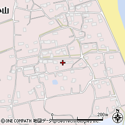 茨城県鹿嶋市小山33周辺の地図