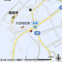 茨城県行方市矢幡521周辺の地図