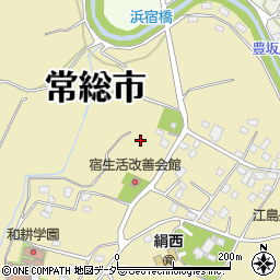 茨城県常総市坂手町1180周辺の地図