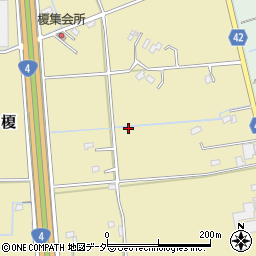 埼玉県春日部市榎周辺の地図