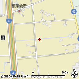 埼玉県春日部市榎周辺の地図