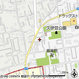 埼玉県白岡市小久喜18周辺の地図
