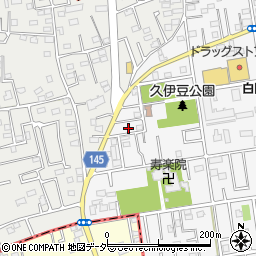 埼玉県白岡市小久喜18周辺の地図