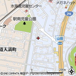 茨城県常総市水海道山田町4661周辺の地図