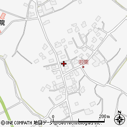 茨城県稲敷郡阿見町若栗2485周辺の地図