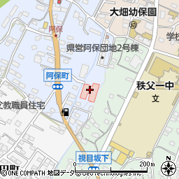 秩父生協病院周辺の地図