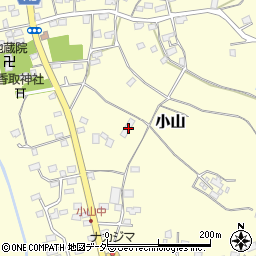 茨城県坂東市小山1085周辺の地図