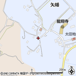 茨城県行方市矢幡848周辺の地図