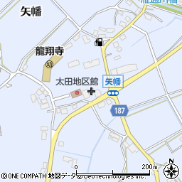 茨城県行方市矢幡511周辺の地図