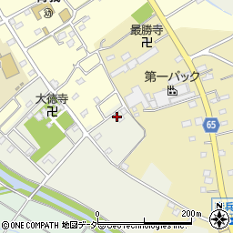 埼玉県白岡市上野田57周辺の地図