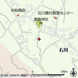 茨城県稲敷郡阿見町石川1020周辺の地図
