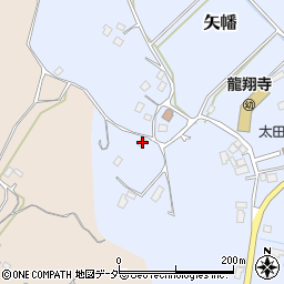 茨城県行方市矢幡851周辺の地図