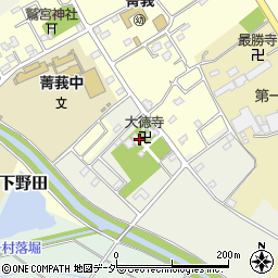 埼玉県白岡市上野田170周辺の地図