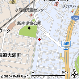 茨城県常総市水海道山田町4721-3周辺の地図