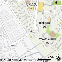 埼玉県白岡市千駄野1140-10周辺の地図