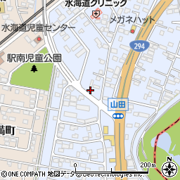 茨城県常総市水海道山田町4606周辺の地図