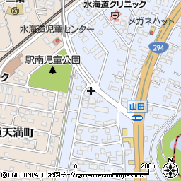 茨城県常総市水海道山田町4659周辺の地図