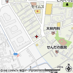 埼玉県白岡市千駄野1140-6周辺の地図