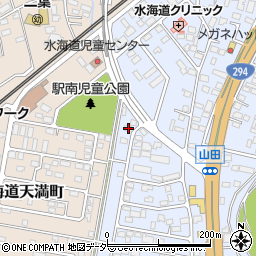 茨城県常総市水海道山田町4720周辺の地図