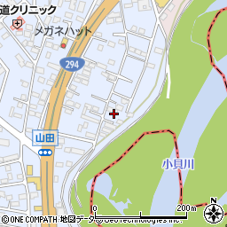 茨城県常総市水海道山田町1092周辺の地図