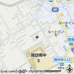 長野県諏訪市中洲3003-13周辺の地図