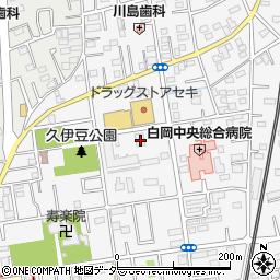 埼玉県白岡市小久喜930-1周辺の地図
