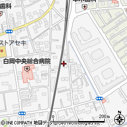 埼玉県白岡市小久喜876-4周辺の地図