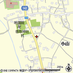 茨城県坂東市小山990周辺の地図