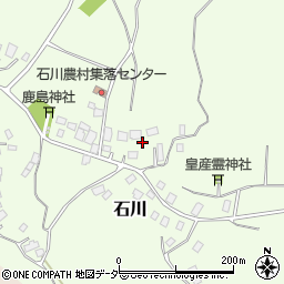 茨城県稲敷郡阿見町石川821周辺の地図