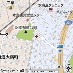 茨城県常総市水海道山田町4719-1周辺の地図