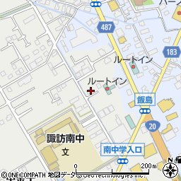 長野県諏訪市中洲2952周辺の地図