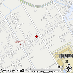 長野県諏訪市中洲3518-2周辺の地図