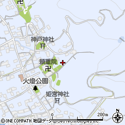 長野県諏訪市四賀神戸周辺の地図