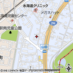 茨城県常総市水海道山田町4602周辺の地図