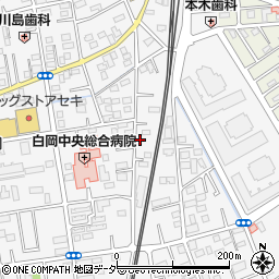 埼玉県白岡市小久喜950周辺の地図