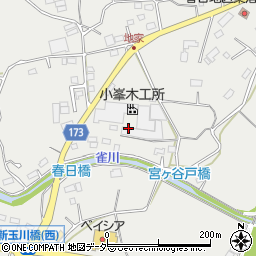 東京千曲産業株式会社　埼玉工場周辺の地図