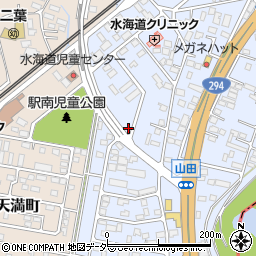 茨城県常総市水海道山田町4623周辺の地図