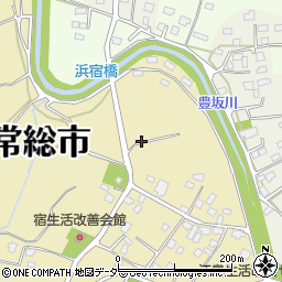 茨城県常総市坂手町1136周辺の地図