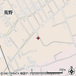 茨城県鹿嶋市荒野1577-17周辺の地図