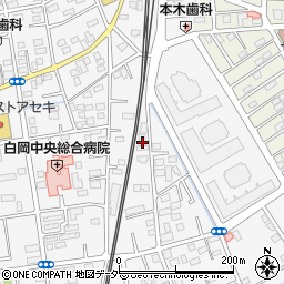 埼玉県白岡市小久喜875-1周辺の地図
