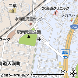 茨城県常総市水海道山田町4718周辺の地図