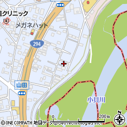 茨城県常総市水海道山田町1091周辺の地図