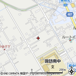 長野県諏訪市中洲3046-5周辺の地図