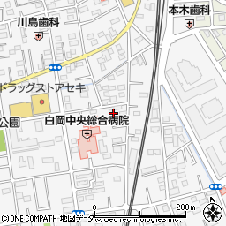 埼玉県白岡市小久喜942-4周辺の地図